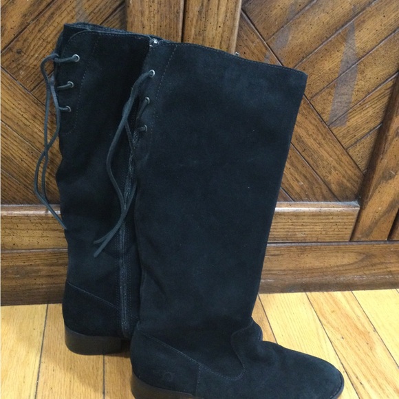 NEW Born Hayden Black Suede Boots 8.5 - Picture 4 of 12